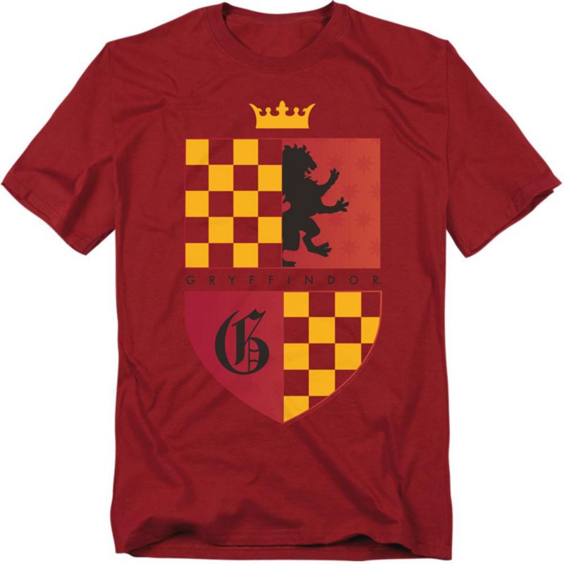 Men's Gryffindor Lion Shield T Shirt