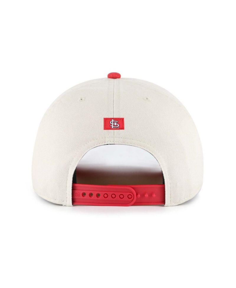 Men's Cream/Red St. Louis Cardinals Fiji Rope Hitch Adjustable Hat