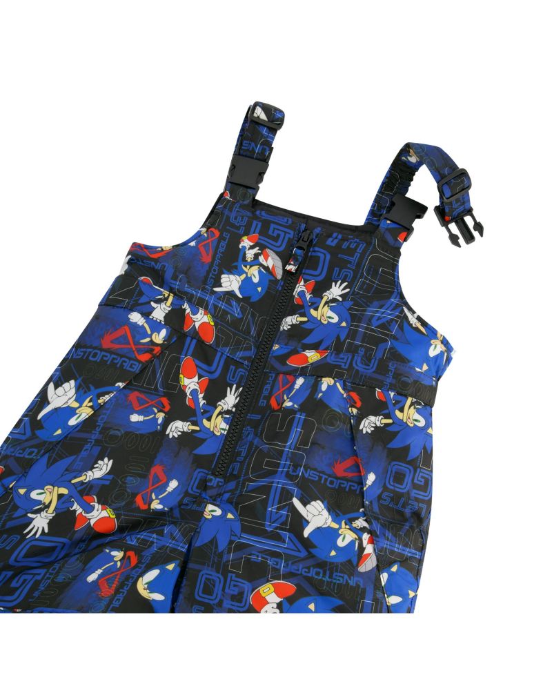 Infant Boys Printed Bib Snow Pants