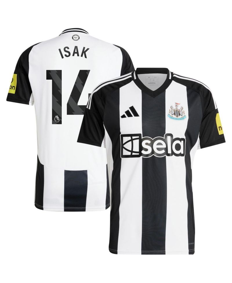 Men's Alexander Isak Black Newcastle United 2024/25 Home Replica Player Jersey