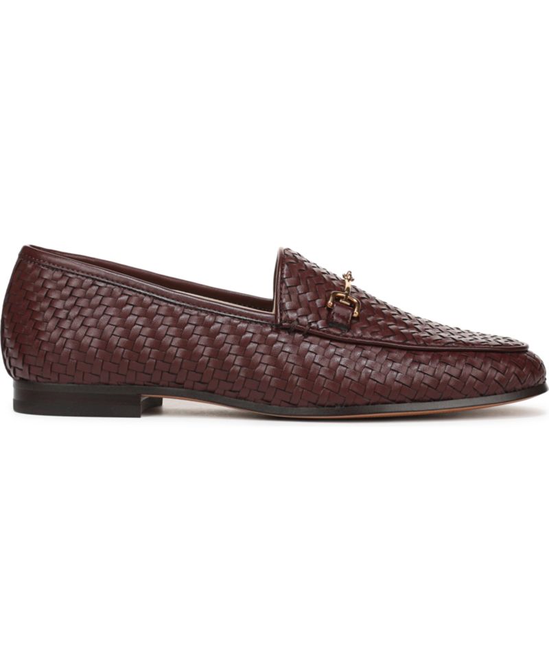 Women's Loraine Weave Bit Almond Toe Loafers