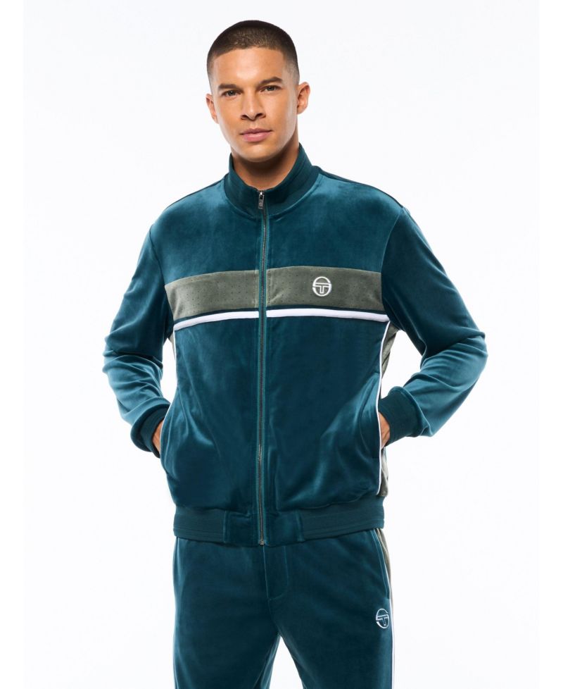 Men's Forato Velour Track Jacket