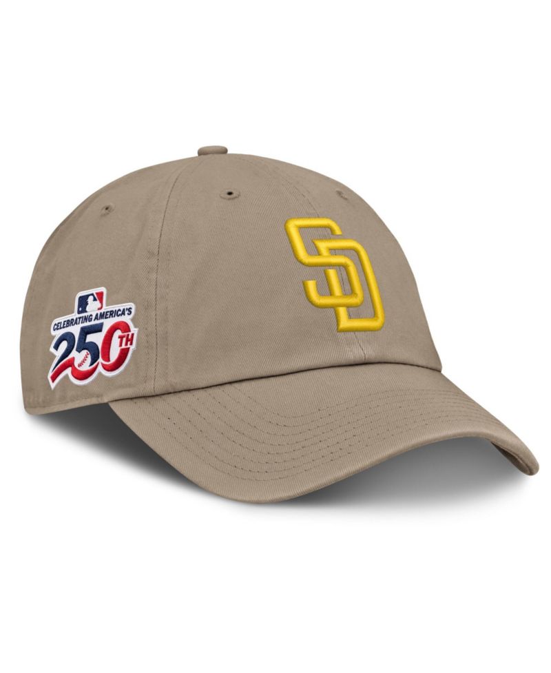 Men's Khaki San Diego Padres Celebrating America's 250th Club Adjustable Hat