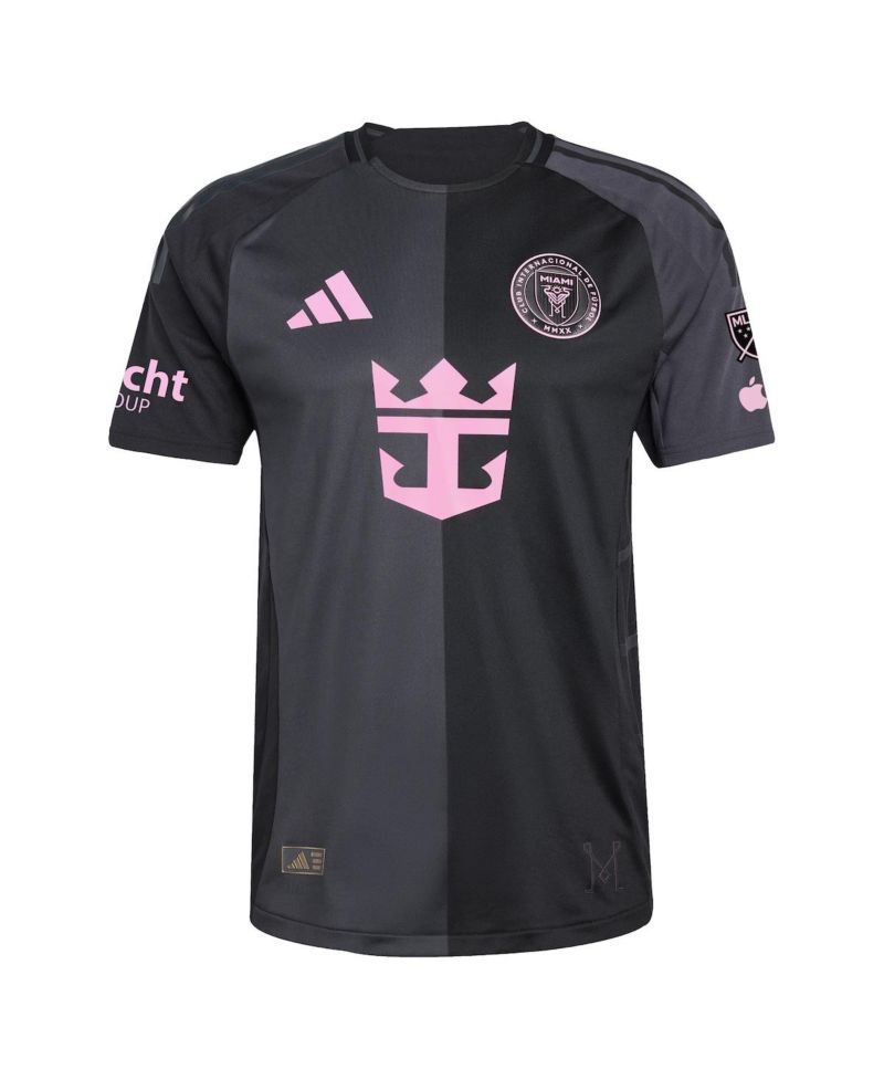 Men's Lionel Messi Black Inter Miami CF 2025 The Fortitude Kit Authentic Player Jersey