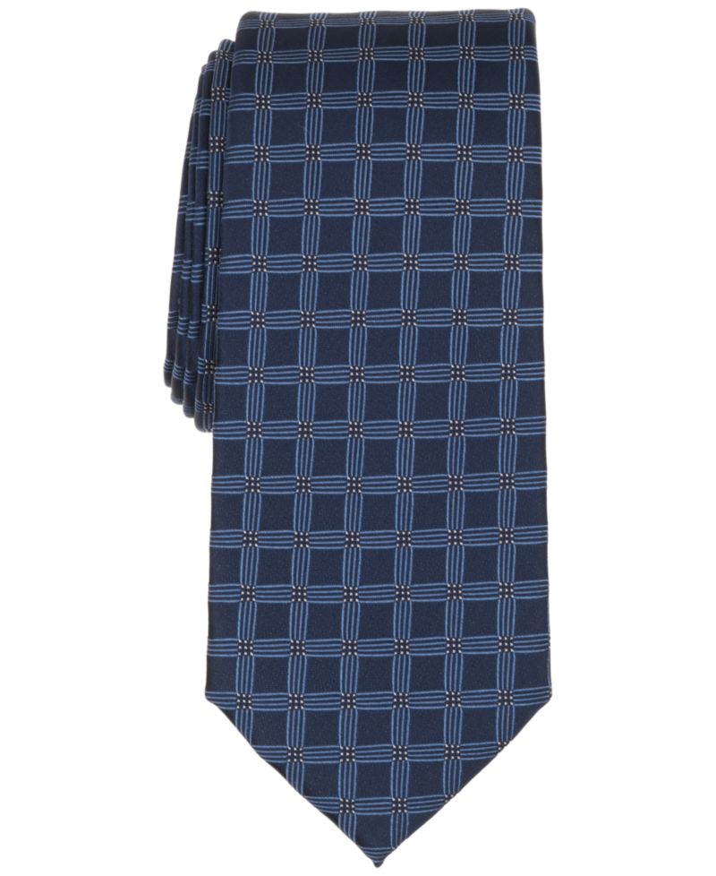 Men's Serenity Grid Classic Tie