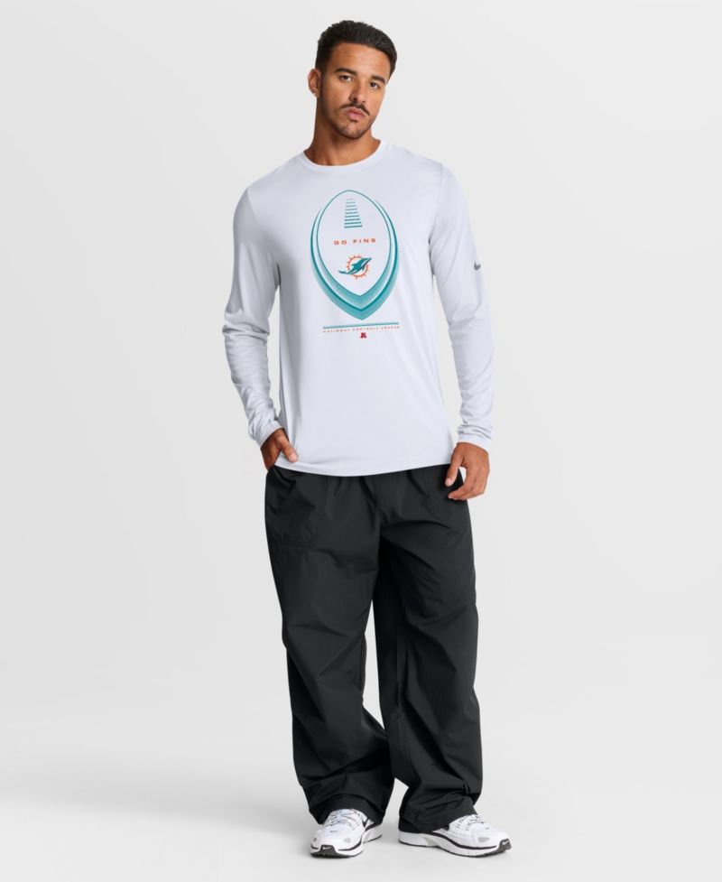 Men's Miami Dolphins Legend Icon Long-Sleeve T-Shirt