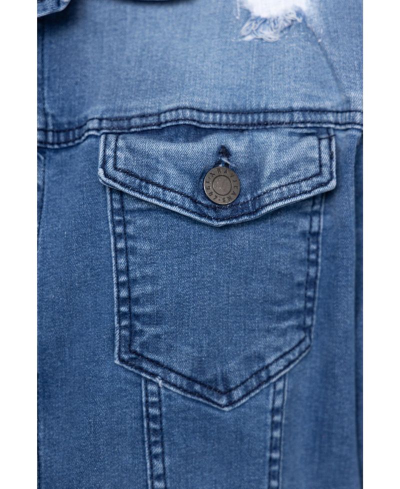 XRAY Men's Regular Fit Flex Denim Jacket
