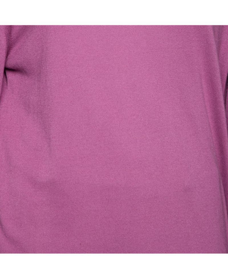 Women's Purple Knit Greca Detailed Long Sleeve Sweater