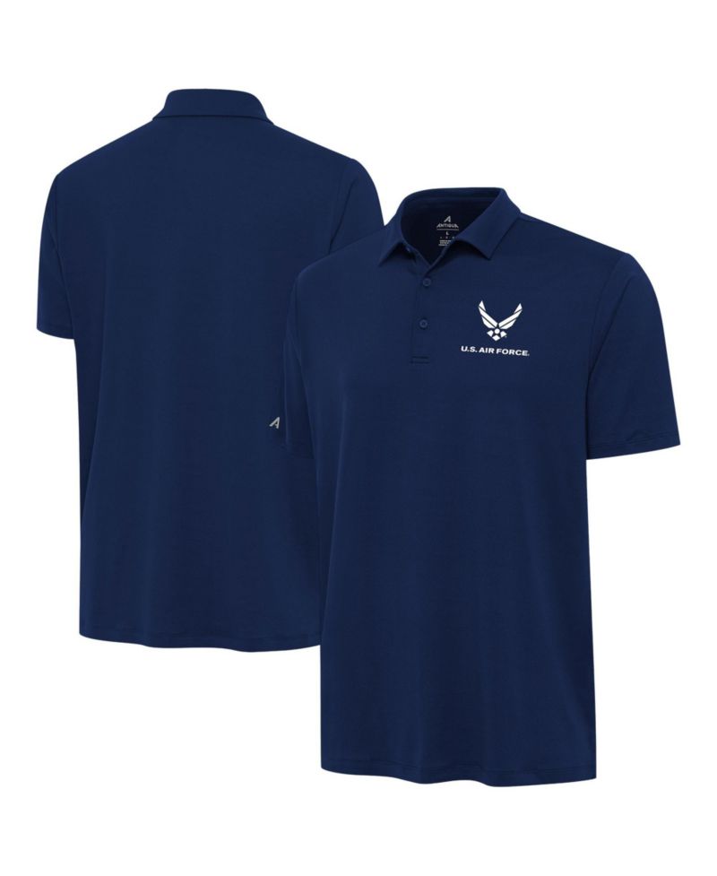Men's Navy Air Force Reprocess Polo Shirt