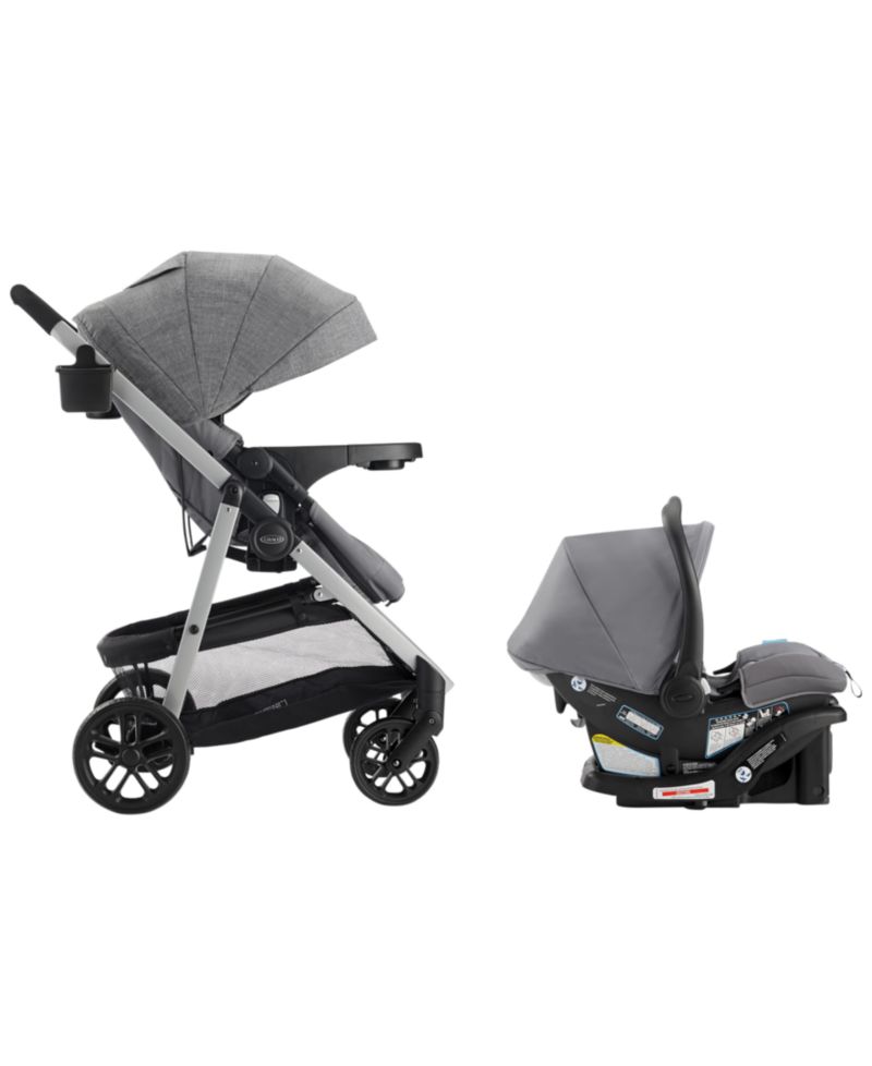 Baby Boys' and Baby Girls' Modes Pramette 3-in-1 Travel System