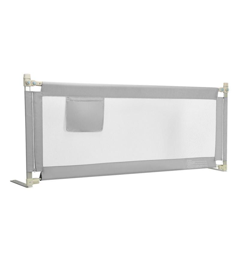 Baby Bed Guardrail with Double Lock for Secure Toddler Sleep Support