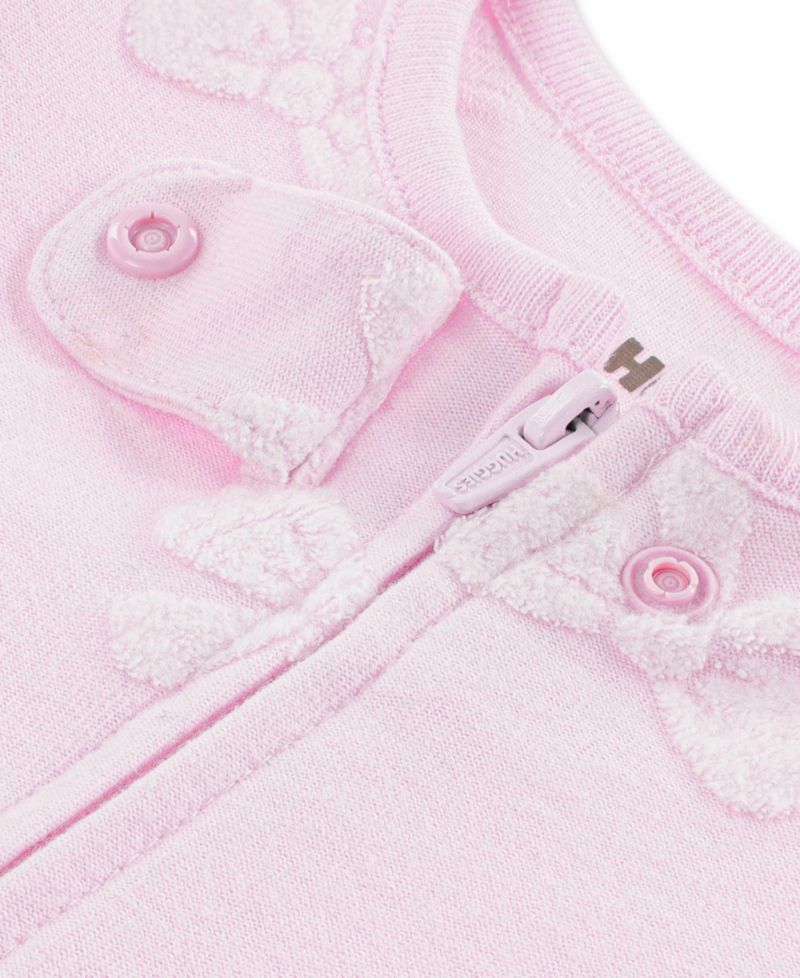 Baby Girls' Babywear Long-Sleeve Footed Coverall