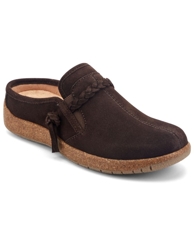 Women's Rosalin Suede Braided Slip-On Clogs