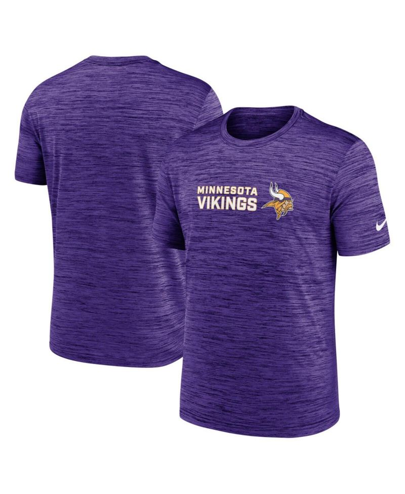 Men's Purple Minnesota Vikings Big & Tall Primetime Reverse Play Velocity Performance T-Shirt