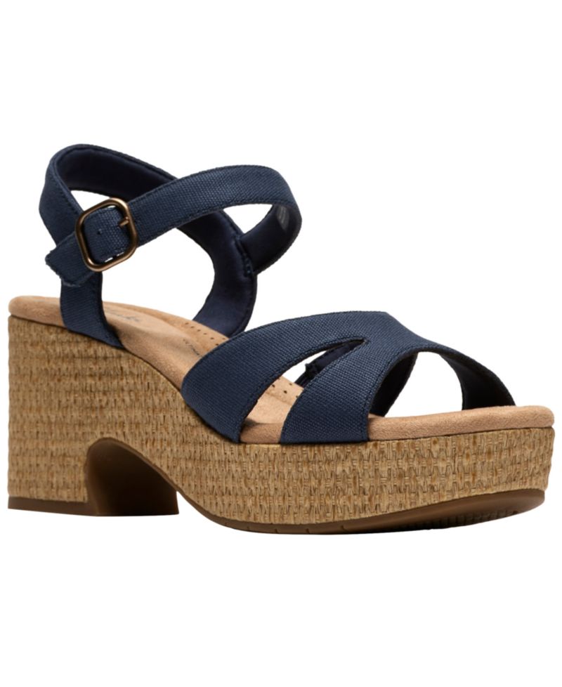 Women's Nerisa Twist Round Toe Wedge Sandals