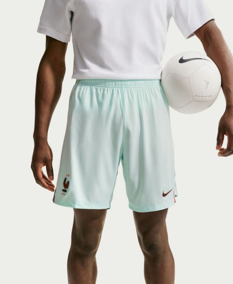 Men's Green France National Team 2026 Away Stadium Replica Shorts