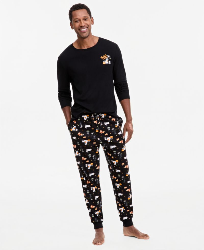 Men's Halloween Party Pajama Set