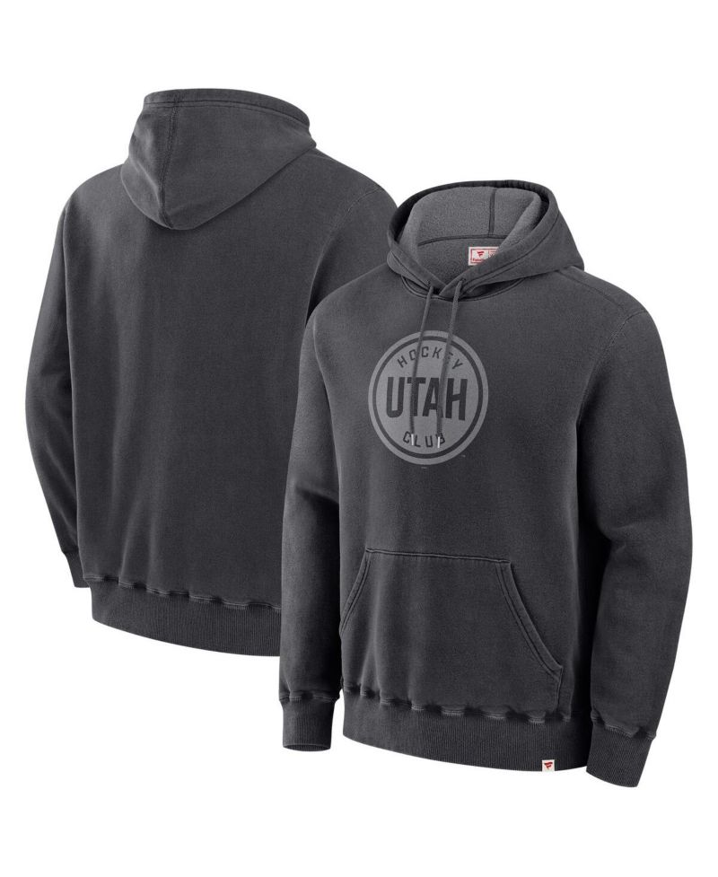Men's Black Utah Hockey Club Made in Canada Pullover Hoodie