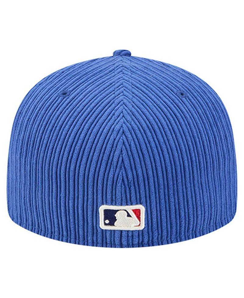 Men's Royal Los Angeles Dodgers Chenille Pop 59FIFTY Fitted Hat