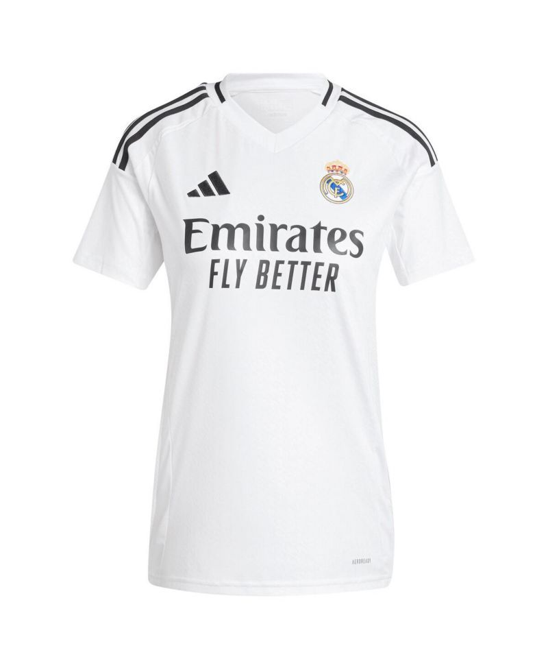 Women's Jude Bellingham White Real Madrid 2024/25 Home Replica Player Jersey
