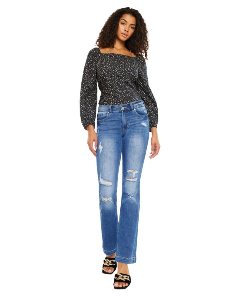 Women's Bernadette Mid Rise Bootcut Jeans