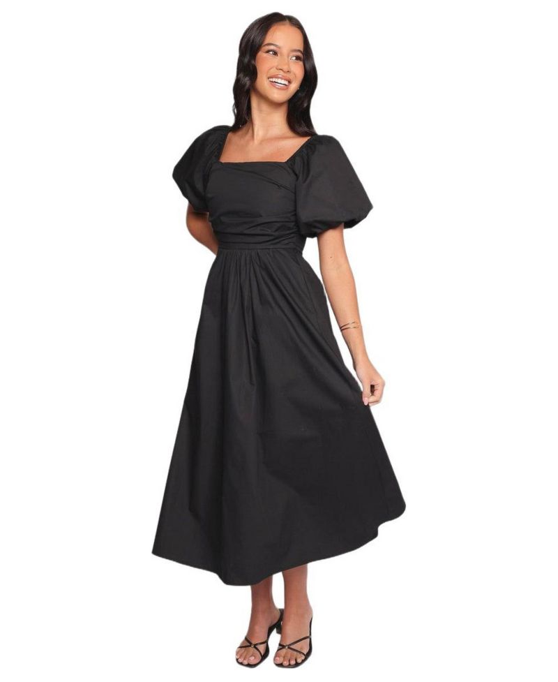 Women's Clo Puff Sleeve Dress