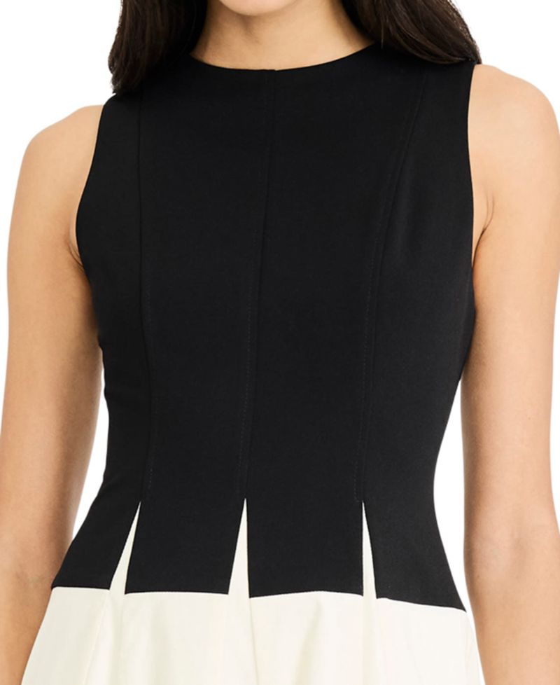 Women's Crew Neck Midi Dress