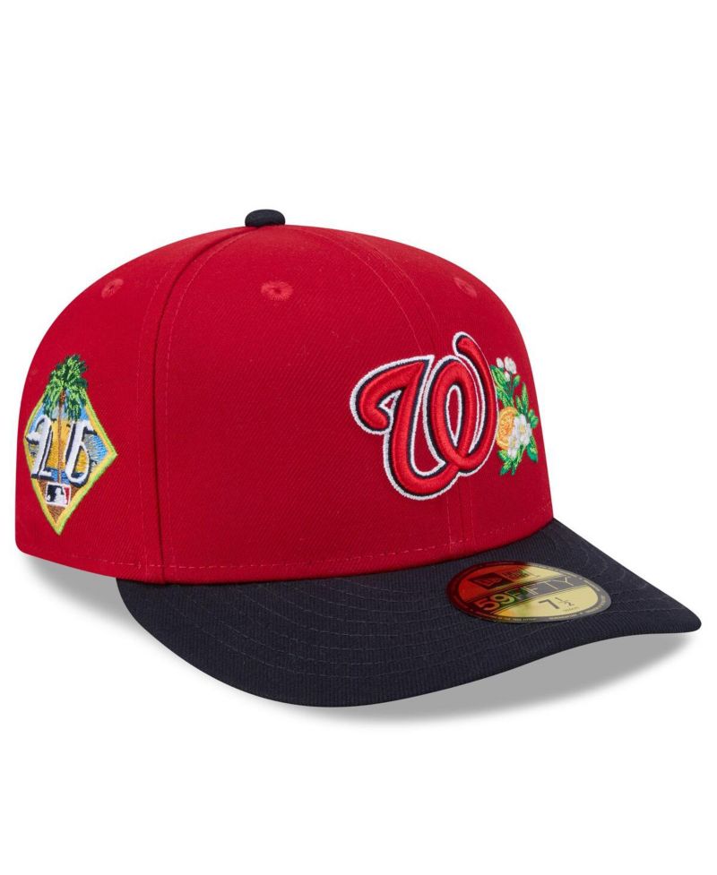 Men's Red/Navy Washington Nationals 2026 Spring Training 59FIFTY Fitted Hat