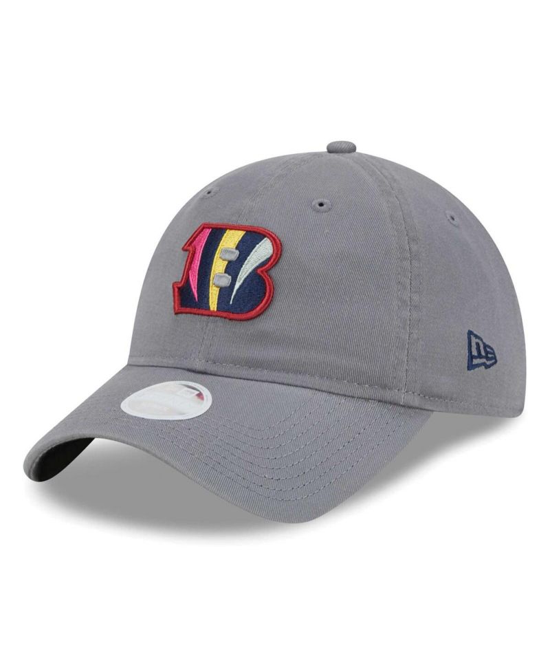 Women's Gray Cincinnati Bengals Color Pack Multi 9TWENTY Adjustable Hat