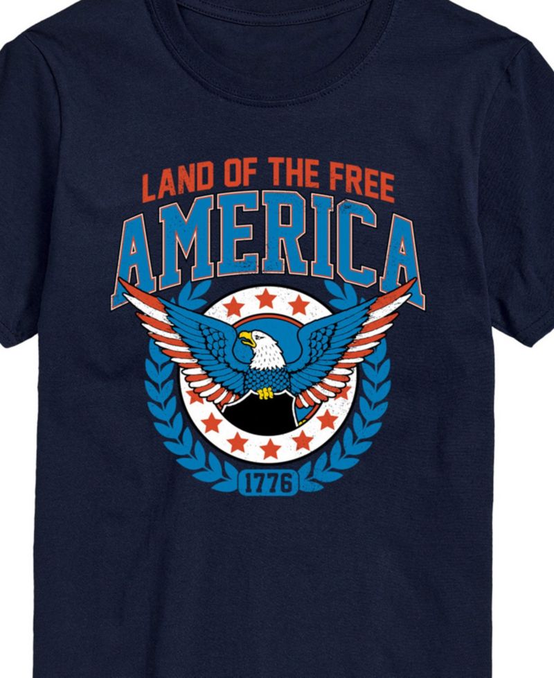 Men’s Americana Land of The Free Short Sleeve T-Shirt