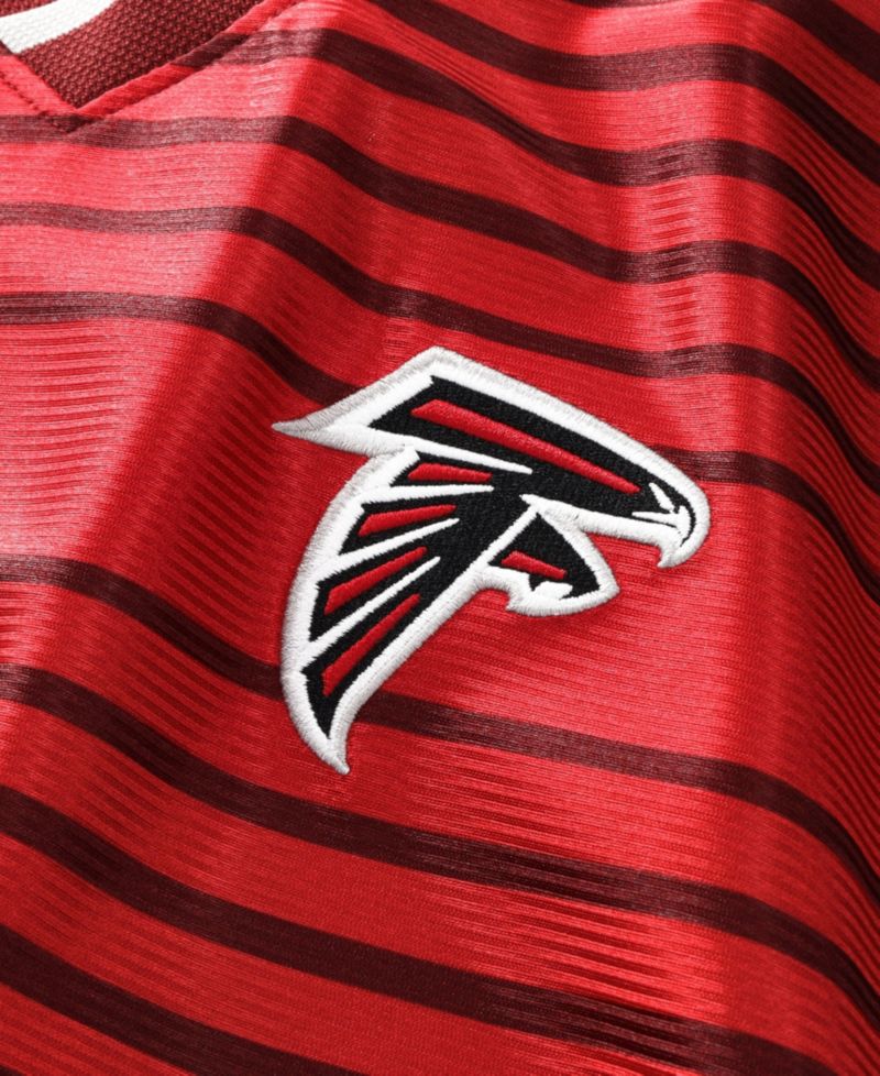 Men's Red Atlanta Falcons Football x Football V-Neck Fan Jersey