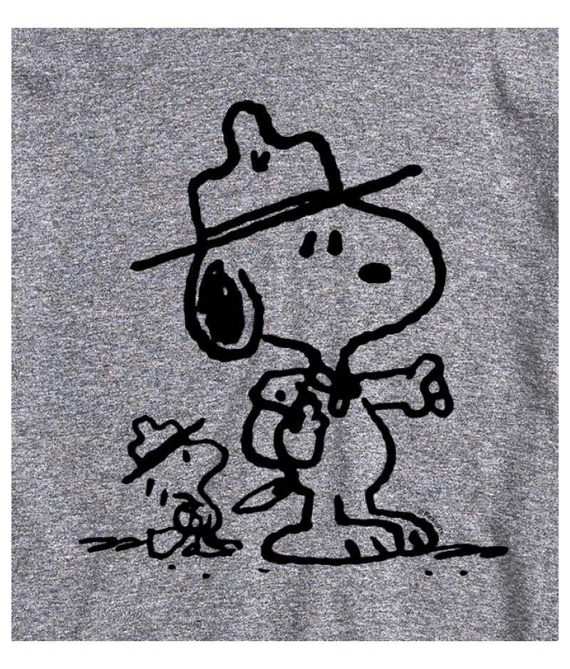 Hybrid Apparel Peanuts Outdoor Mens Short Sleeve Tee