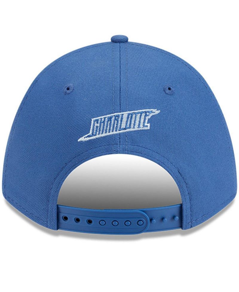 Men's Blue Charlotte FC 2025 Jersey Hook 9FORTY M-Crown Adjustable Hat