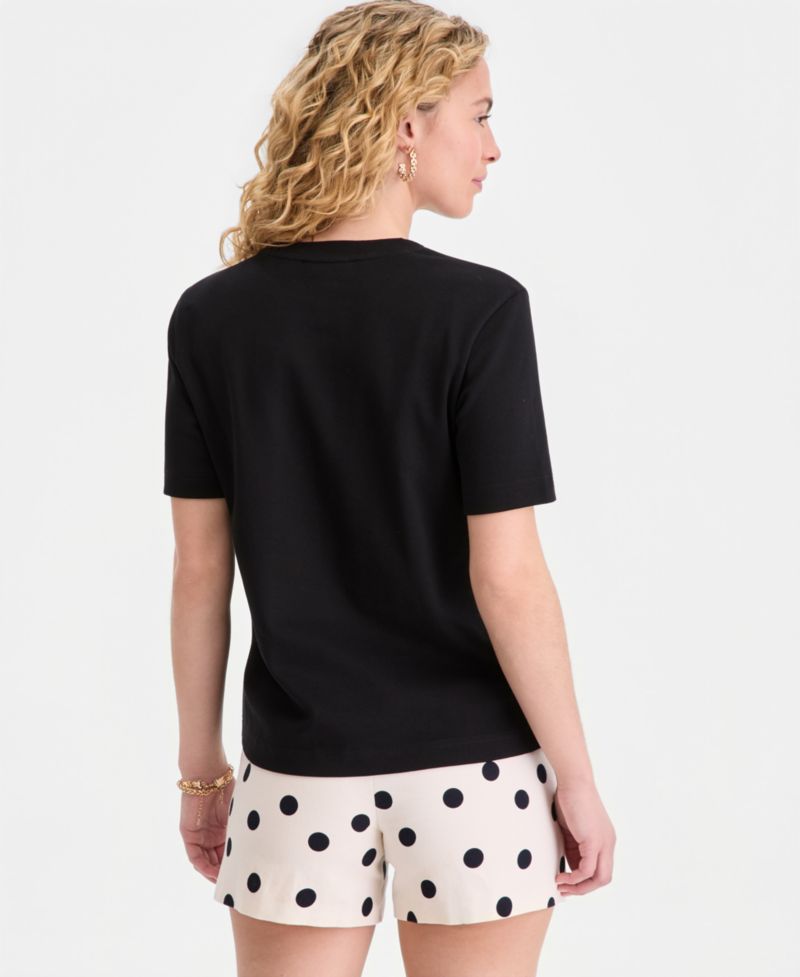 Women's Essential Crewneck Cotton Short-Sleeve T-Shirt