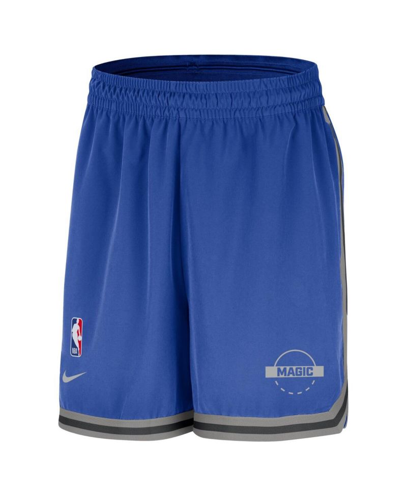 Men's Blue Orlando Magic Authentic Practice DNA Woven Performance Shorts
