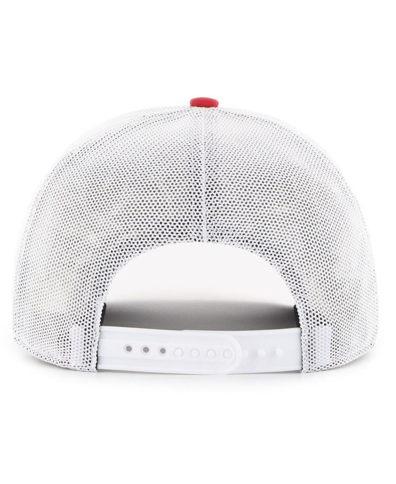 Men's Scarlet Rutgers Scarlet Knights Rangefinder Brrr Trucker Adjustable Hat