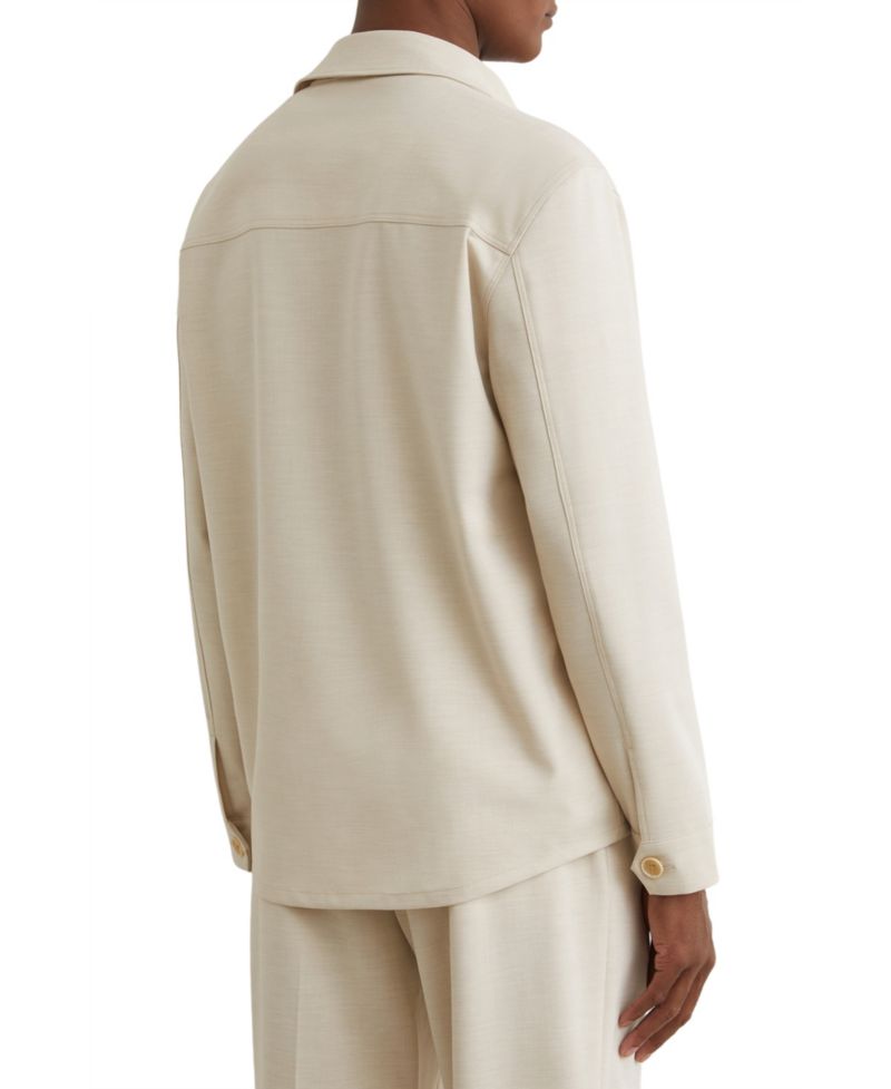 Men's Peshi Twin-Pocket Button-Through Overshirt