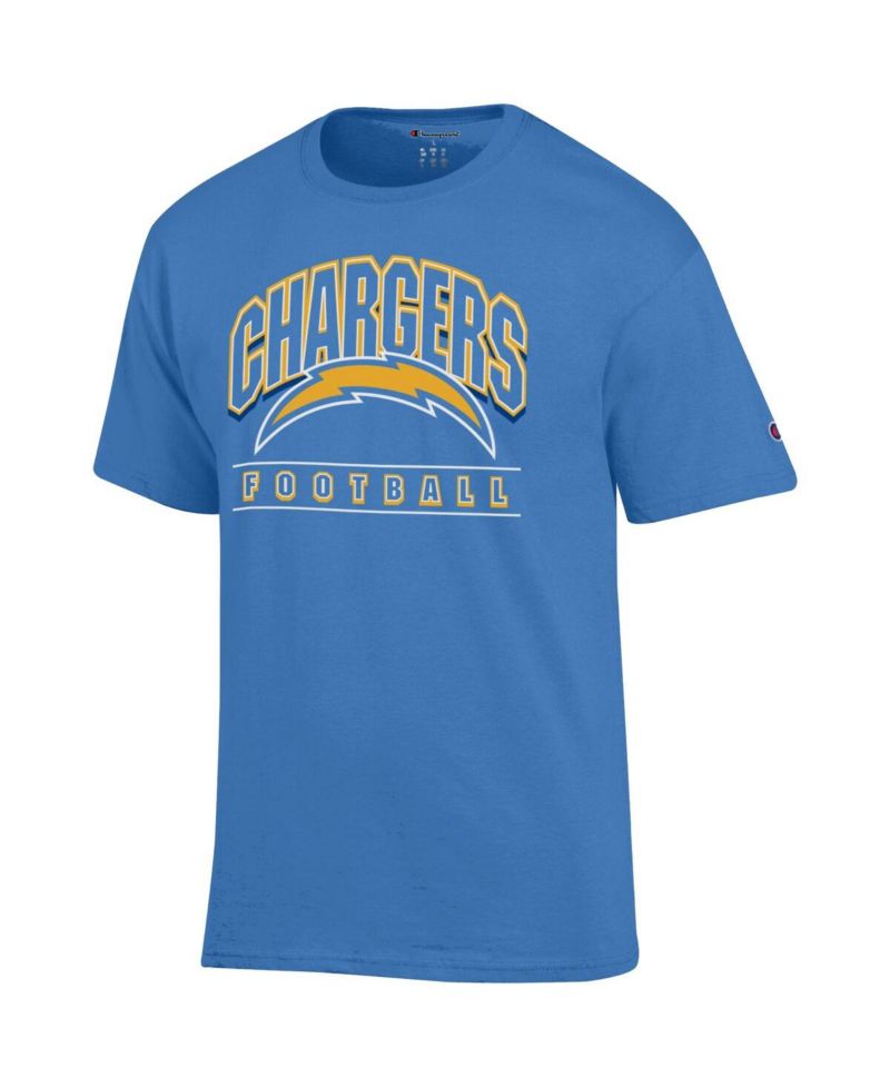 Men's Powder Blue Los Angeles Chargers Football T-Shirt