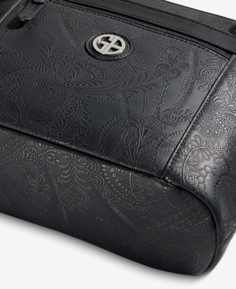 Paisley Deboss Promo Tote