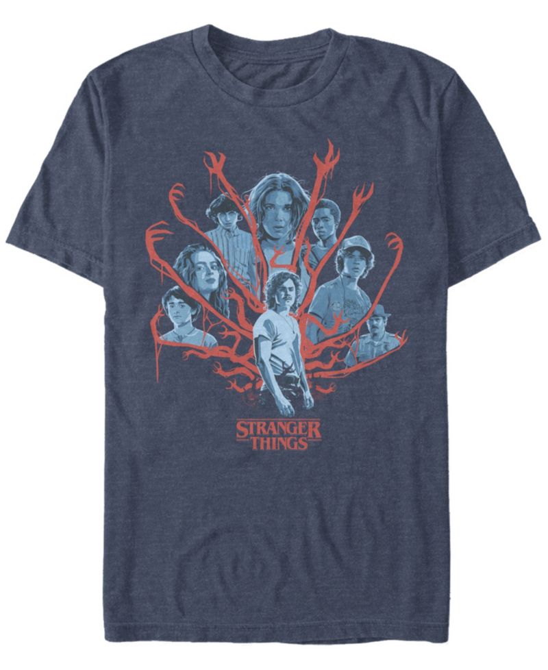 Men's Stranger Things Demogorgan Billy Poster Short Sleeve T-Shirt