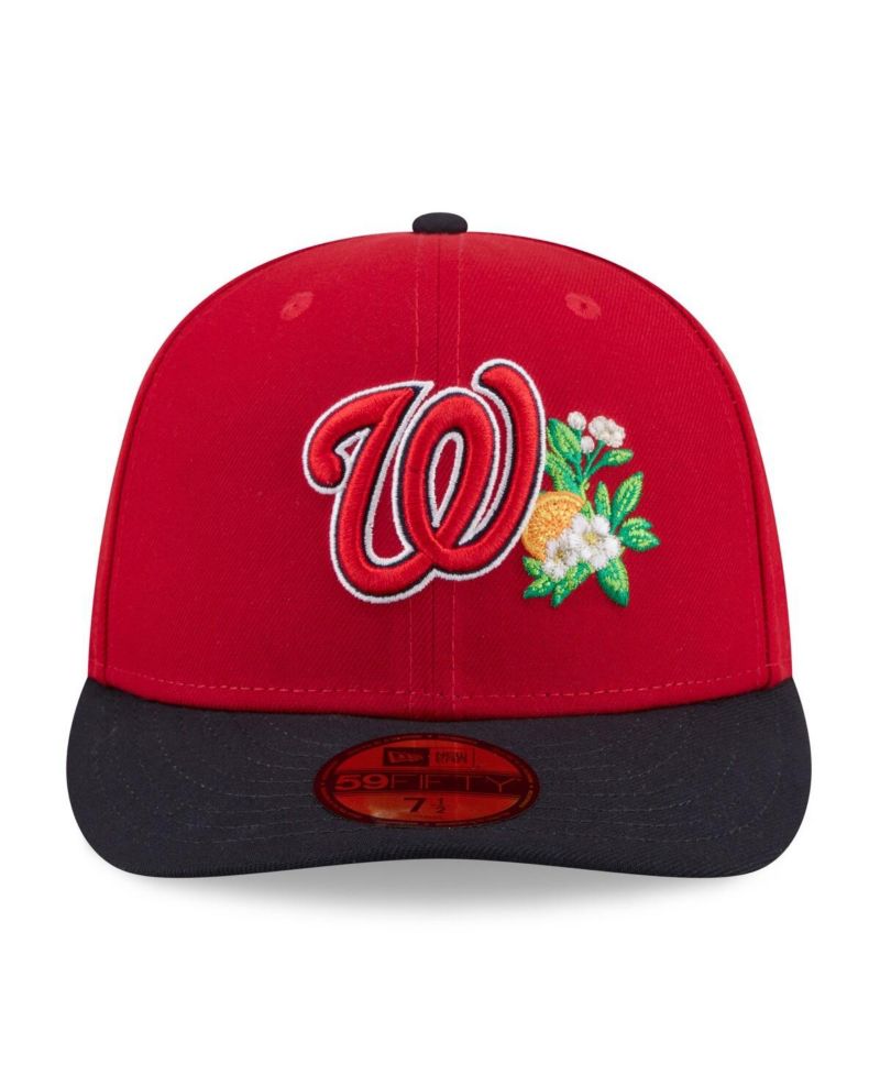 Men's Red/Navy Washington Nationals 2026 Spring Training Low Profile 59FIFTY Fitted Hat