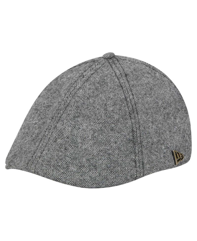 Men's Gray Miami Dolphins Peaky Duckbill Fitted Hat