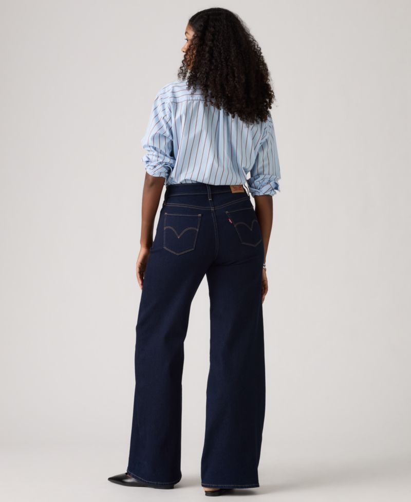 Women's 318 Shaping Stellar-Stretch Wide-Leg Jeans