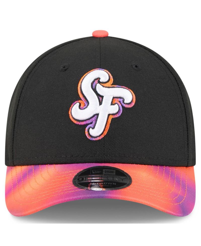 Men's Black/Orange San Francisco Giants 2025 City Connect 9FORTY M-Crown Adjustable Hat