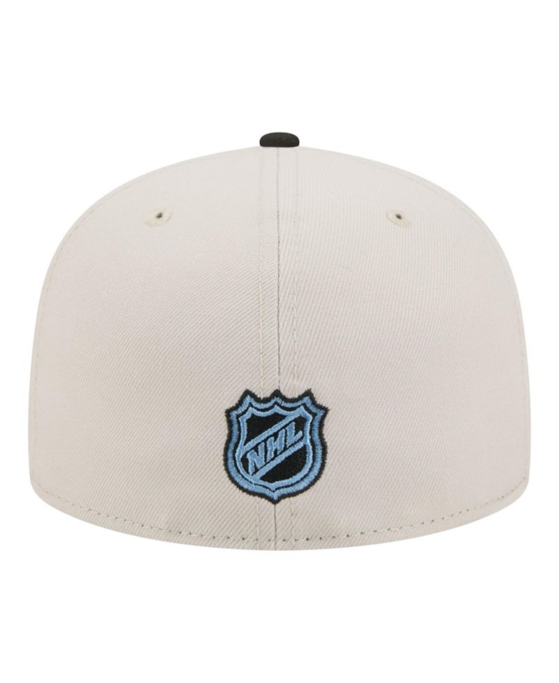 Men's Tan/Black Utah Mammoth Localized City Icon 59FIFTY Fitted Hat