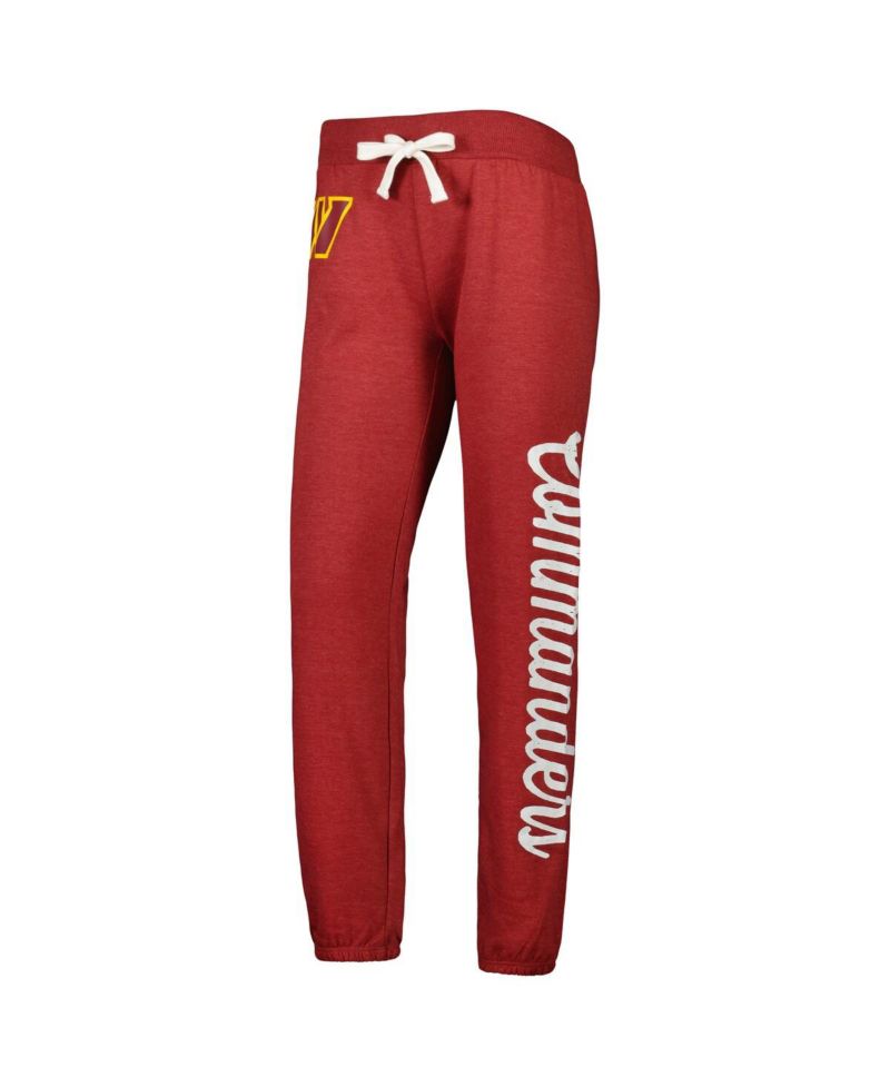 Women's Burgundy Washington Commanders Scrimmage Fleece Pants