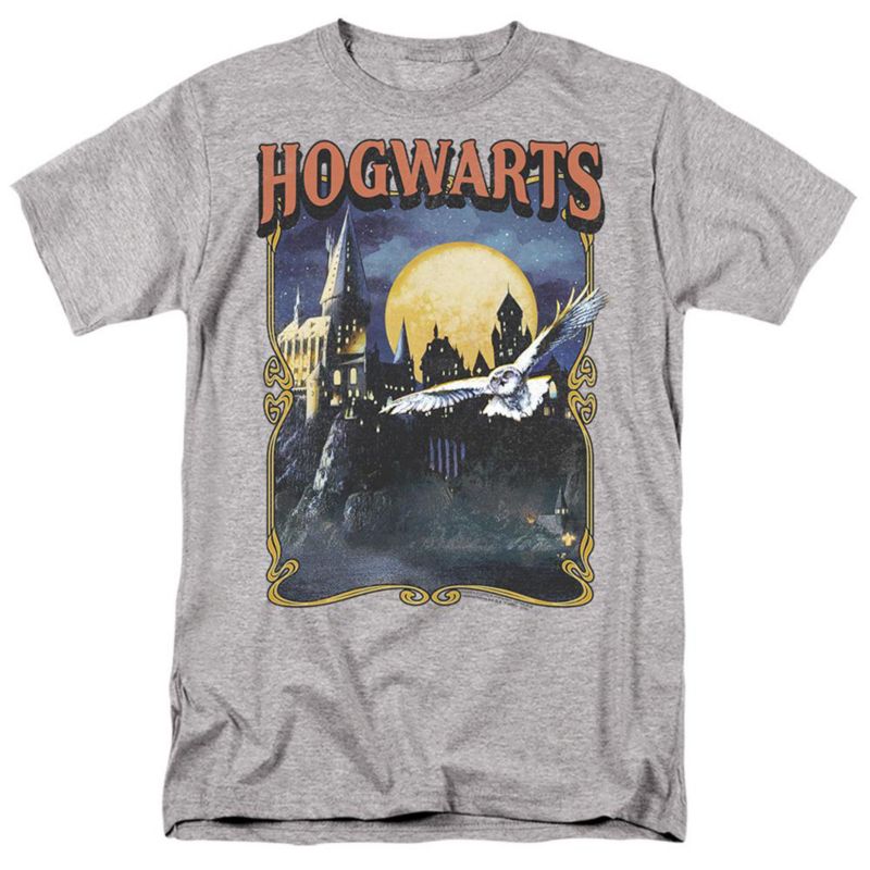 Men's Hogwarts Poster T Shirt