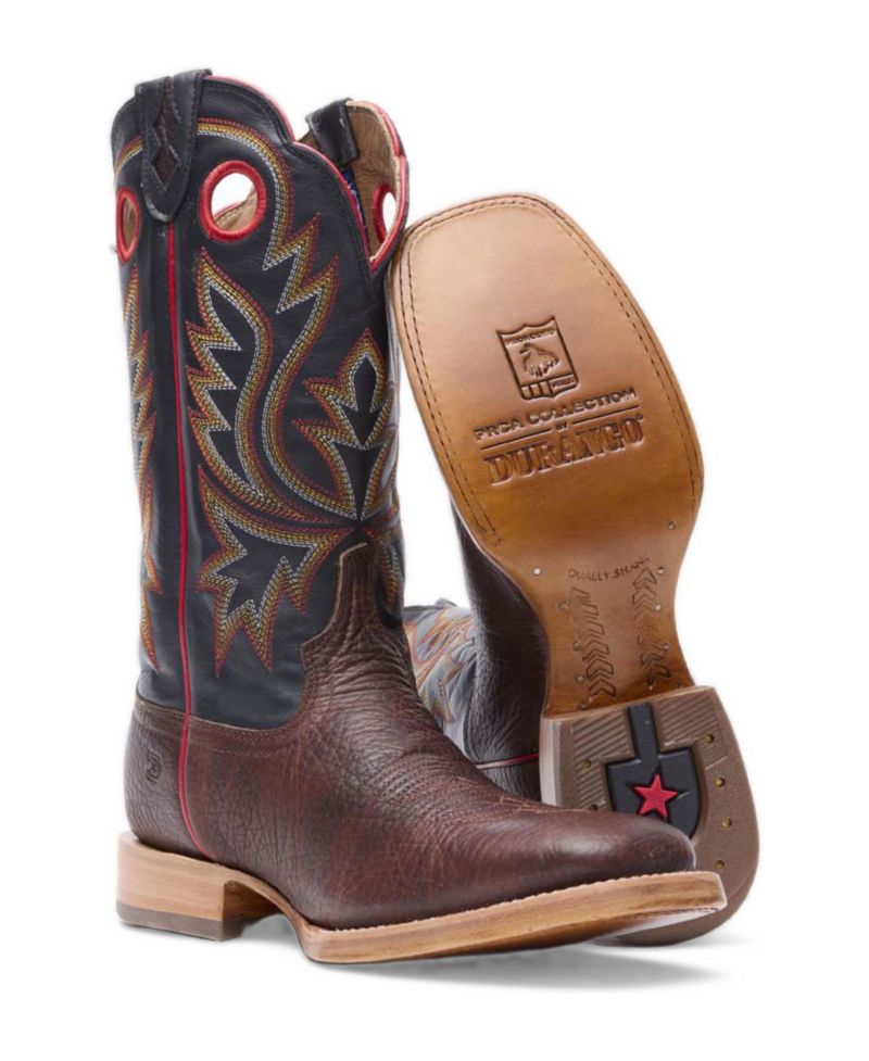 Men's PRCA Collection Shrunken Bullhide Western Boot