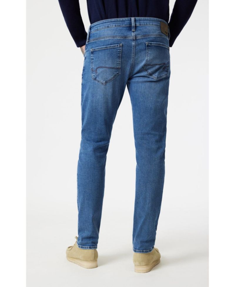 Men's Jake Regular Rise Skinny Leg In Mid Brushed Nashville