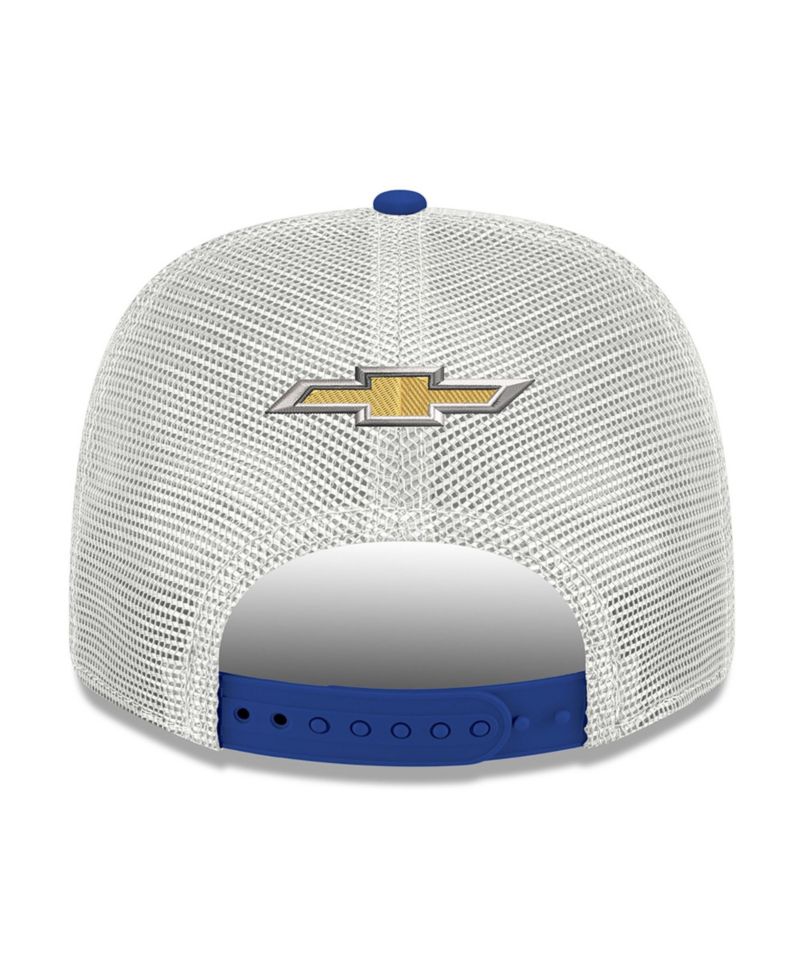 Men's Blue/White Chase Elliott 2026 NAPA 9SEVENTY Adjustable Trucker Hat